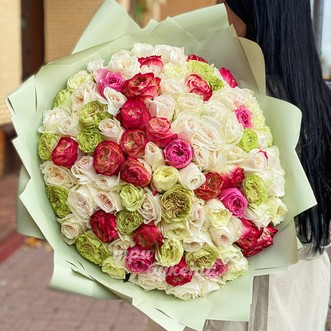 101 роза микс (Premium) 60 см 101 роза микс (Premium) 60 см