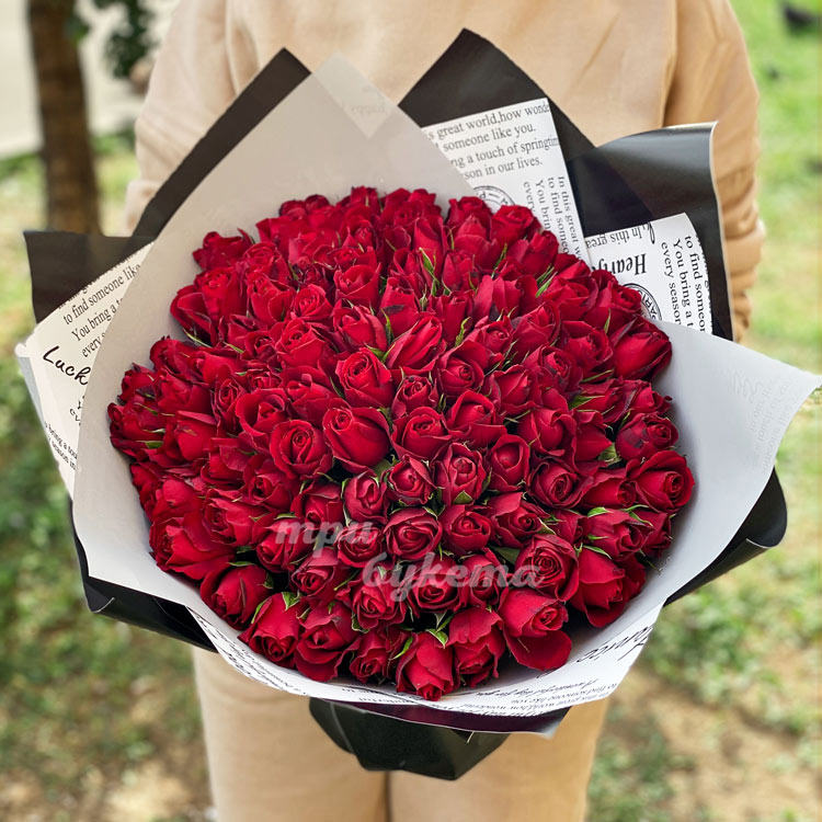 101 кенийская роза (вид сверху)