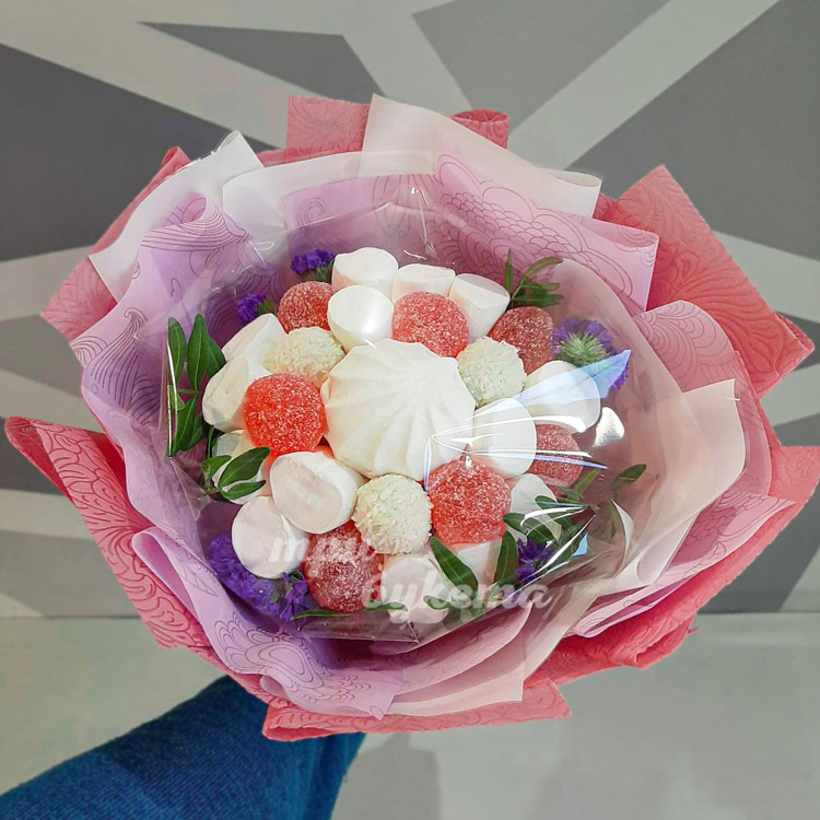 Букет из зефира и Raffaello (доп. фото)